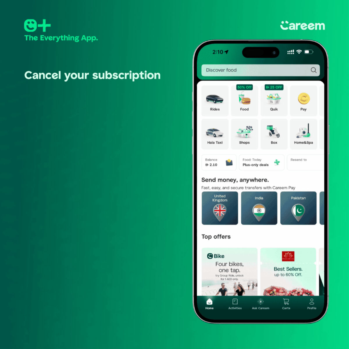 CareemPlus - Cancel Subscription.gif